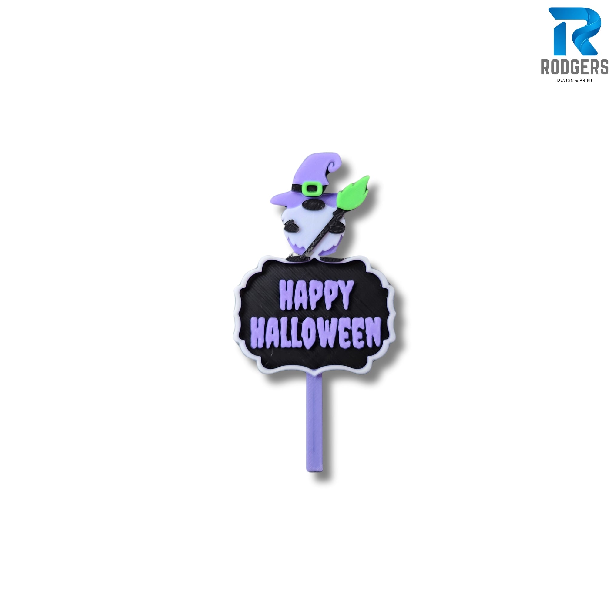 Halloween Gonk Witch Cupcake Toppers - 5 Pack | Spooky & Fun Party Decor