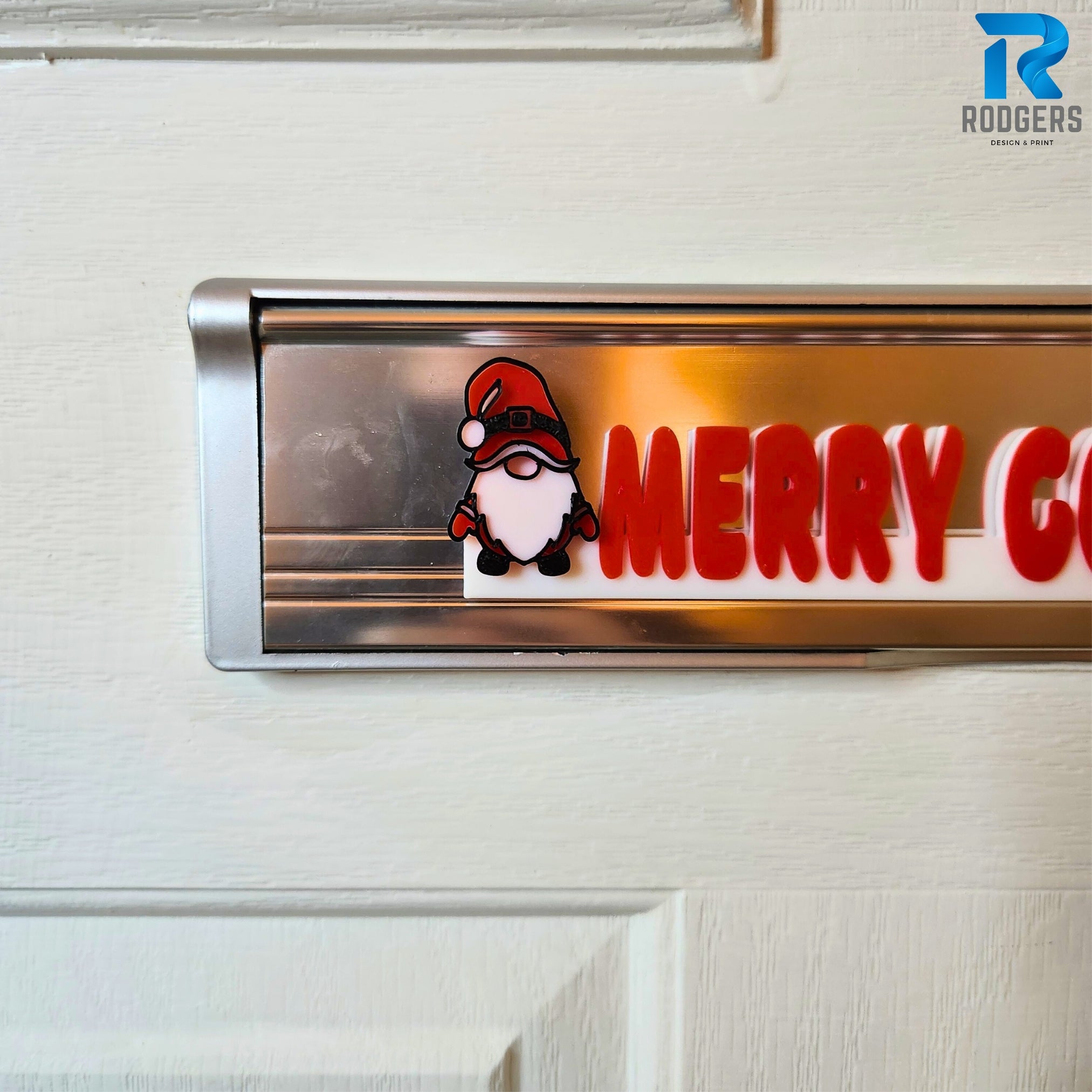 Santa Gonk Letterbox Sign