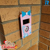 Pink Christmas Ring Doorbell Cover