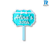 Personalised Tiffany Cupcake Toppers - 5 Pack