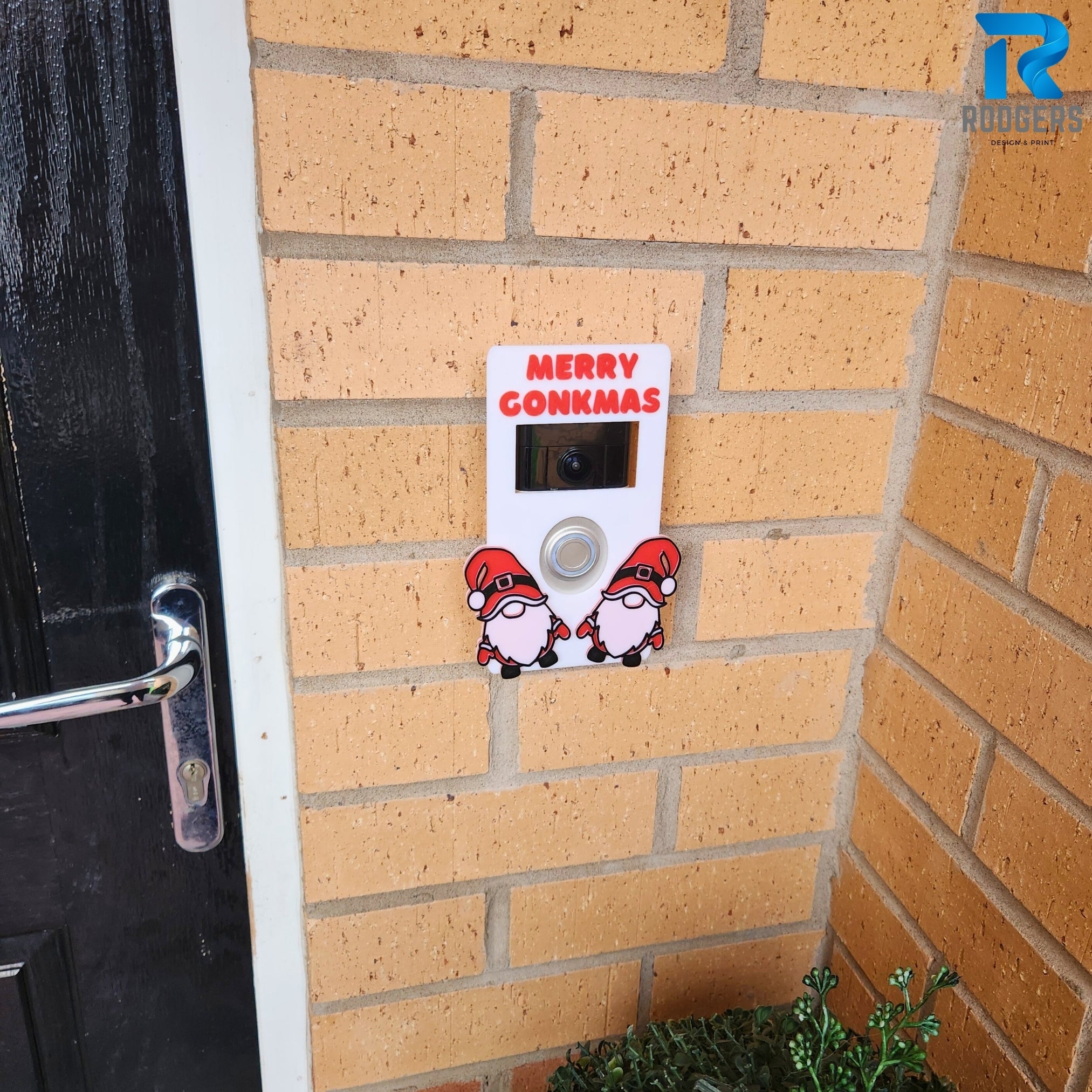 Santa Gonk Ring Doorbell cover