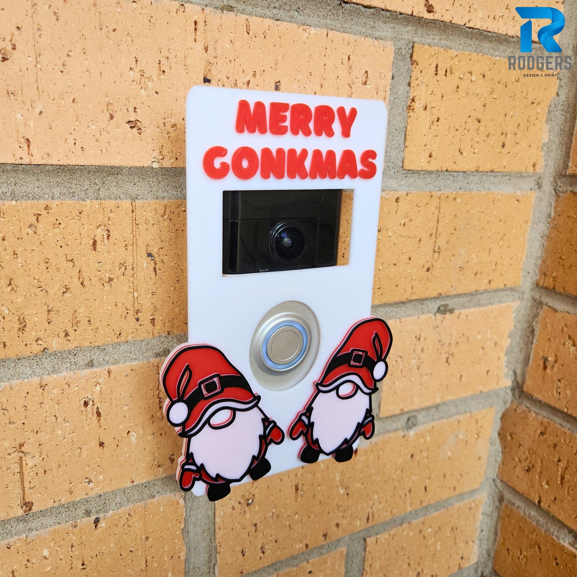 Santa Gonk Ring Doorbell cover