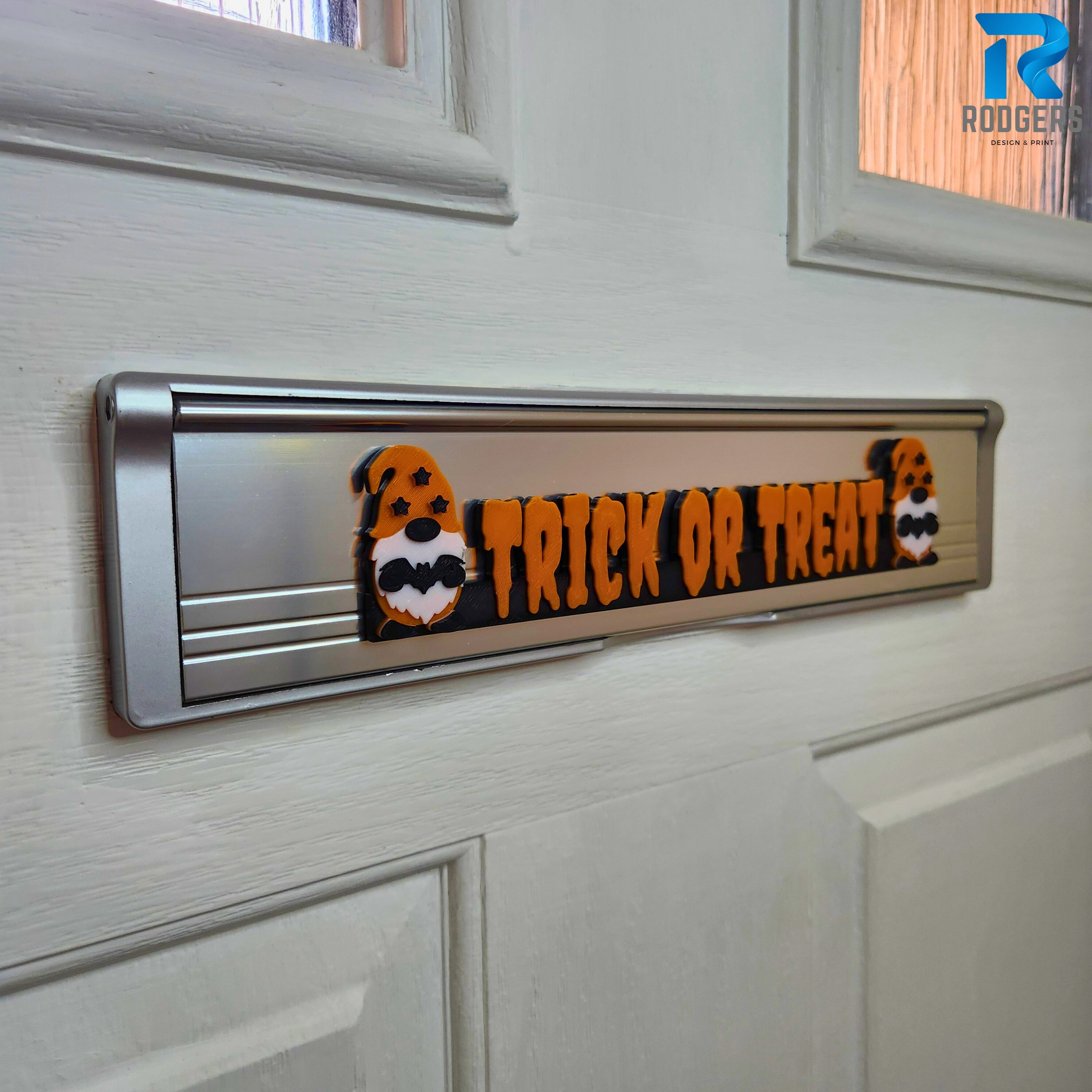 Halloween Gonk Letterbox Sign